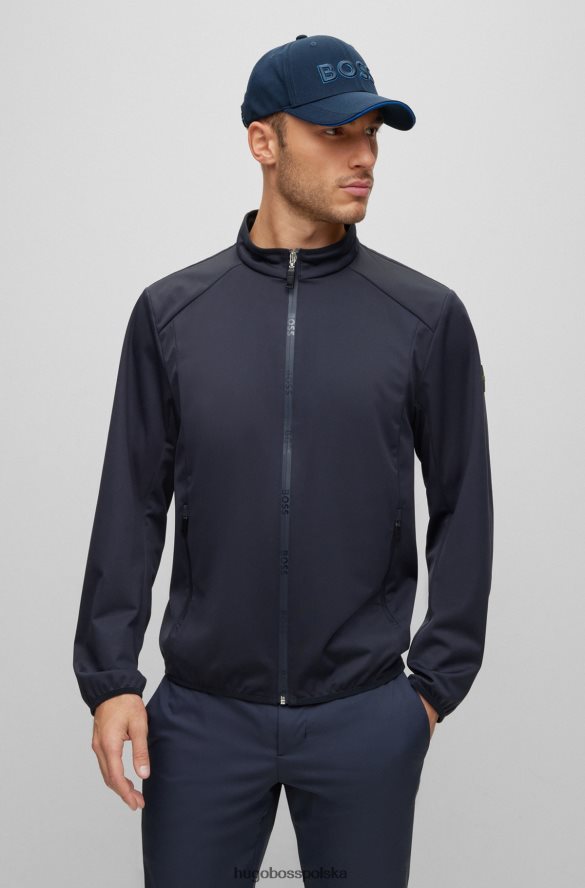 Hugo Boss Czapka z siateczki Hugo Piqu¨¦ z haftowanym logo 3D w kolorze ciemnoniebieskim ciemny niebieski R0X0H65160