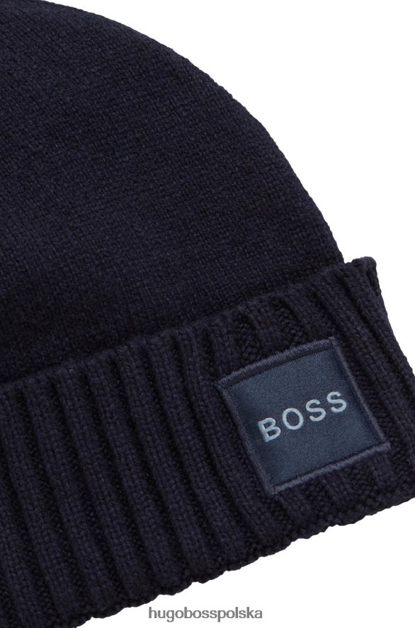 Hugo Boss czapka akotanos 50455928 ciemnoszara ciemnoszary/ciemnoniebieski R0X0H6578