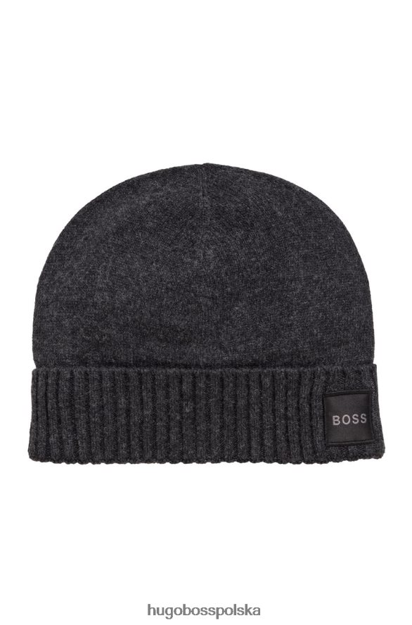 Hugo Boss czapka akotanos 50455928 ciemnoszara ciemnoszary/ciemnoniebieski R0X0H6578
