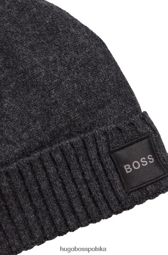 Hugo Boss czapka akotanos 50455928 ciemnoszara ciemnoszary/ciemnoniebieski R0X0H6578