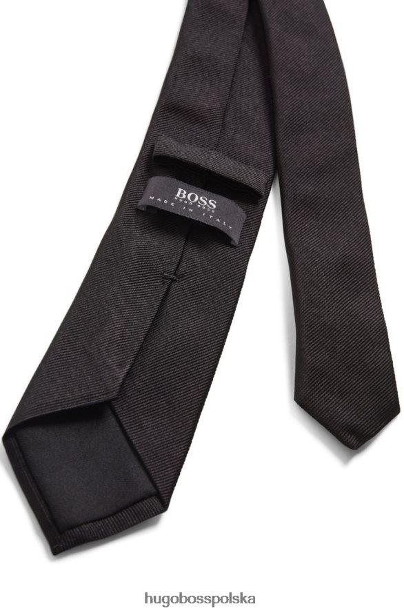 Hugo Boss Krawat do sukienki nr 50390136 czarny czarny/granatowy R0X0H6608