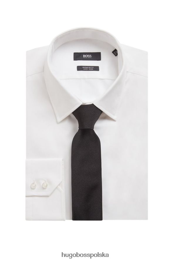 Hugo Boss Krawat do sukienki nr 50390136 czarny czarny/granatowy R0X0H6608