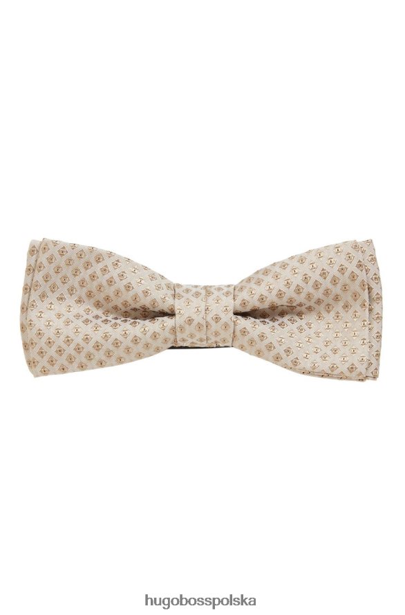 Hugo Boss muszka 50455249 ciemnoniebieski ciemnoniebieski/pastelowy róż/beż R0X0H6587