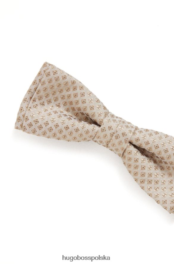 Hugo Boss muszka 50455249 ciemnoniebieski ciemnoniebieski/pastelowy róż/beż R0X0H6587