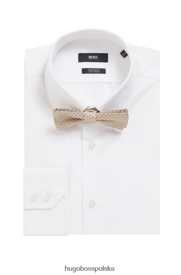 Hugo Boss muszka 50455249 ciemnoniebieski ciemnoniebieski/pastelowy róż/beż R0X0H6587