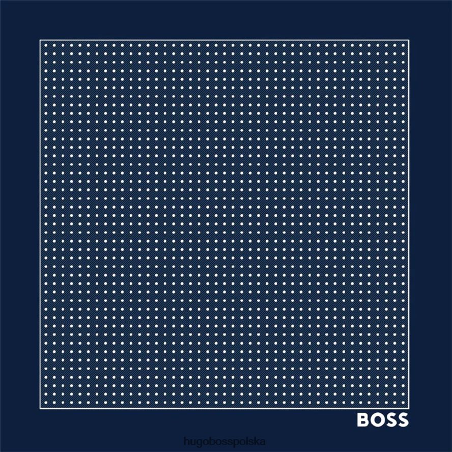 Hugo Boss poszetka h 50471339 granatowa marynarka wojenna R0X0H6522