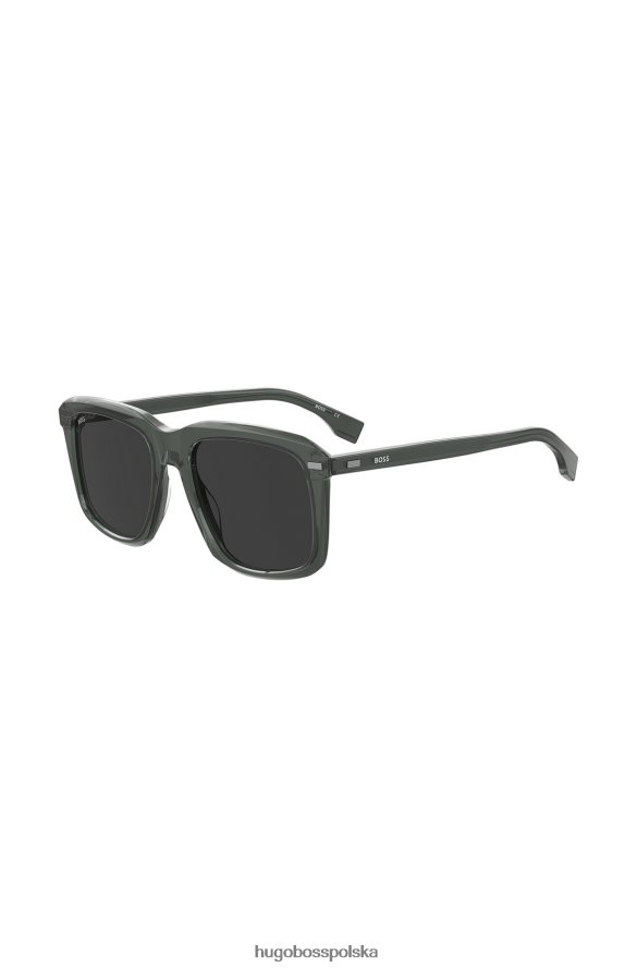Hugo Boss Szaro-acetowe okulary przeciwsłoneczne hugo z tonalnymi soczewkami, wybór w zestawie różne opakowania wstępne R0X0H65451