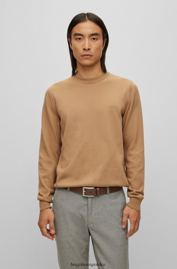 Hugo Boss Pasek ze skóry nappa ze sprzączką Hugo w kolorze brązowym brązowy R0X0H65195