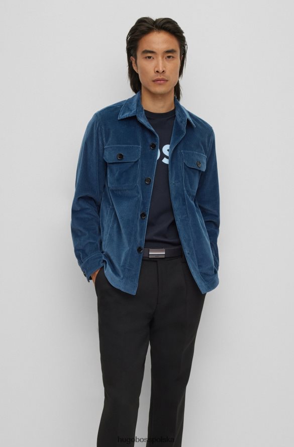 Hugo Boss Skórzany pasek hugo z charakterystyczną klamrą w paski w kolorze czarnym czarny R0X0H65166