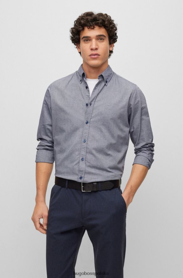 Hugo Boss Skórzany pasek hugo z klamrą z logo w kolorze czarnym czarny R0X0H65148