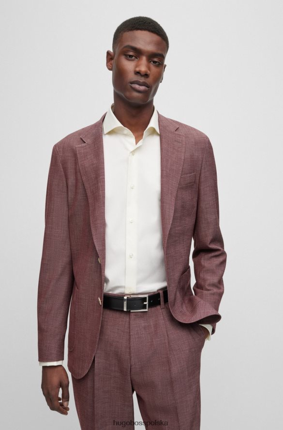 Hugo Boss dwustronny pasek z włoskiej skóry z klamrą szybkozamykającą, czarny hugo czarny R0X0H65530