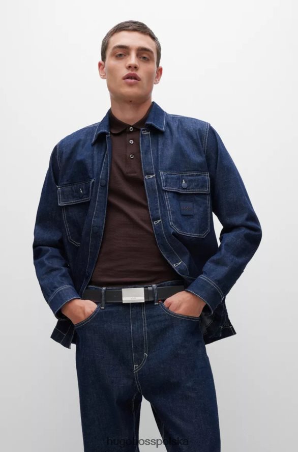 Hugo Boss pasek Baxton nr 50480955 czarny czarny R0X0H6495