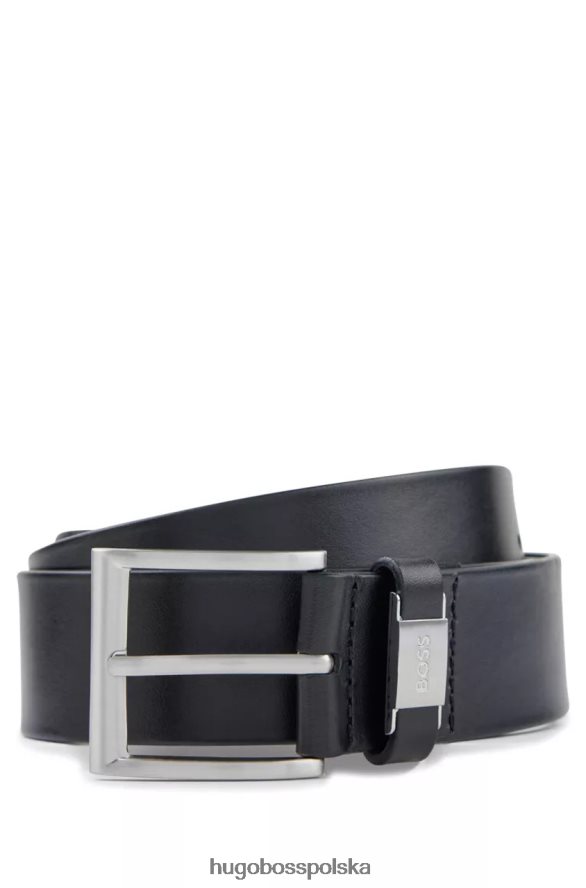 Hugo Boss pasek Connio 50475116 czarny czarny brązowy R0X0H6490