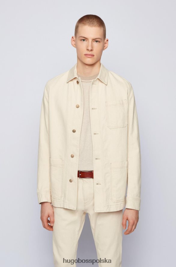 Hugo Boss pasek carmello 50455085 medbrown średniobrązowy/ciemnobrązowy R0X0H6586