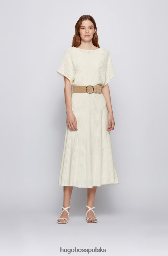 Hugo Boss pasek olivia 50455818 beżowy beżowy R0X0H6863