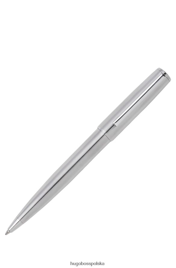 Hugo Boss Długopis Hugo w kolorze srebrnym, chromowanym, z tonalnym logo srebro R0X0H65620