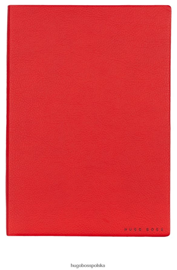 Hugo Boss Notatnik Hugo A5 w kolorze czerwonym ze sztucznej skóry w kolorze czerwonym czerwony R0X0H65588
