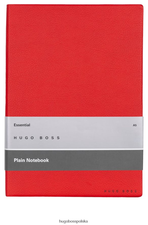 Hugo Boss Notatnik Hugo A5 w kolorze czerwonym ze sztucznej skóry w kolorze czerwonym czerwony R0X0H65588
