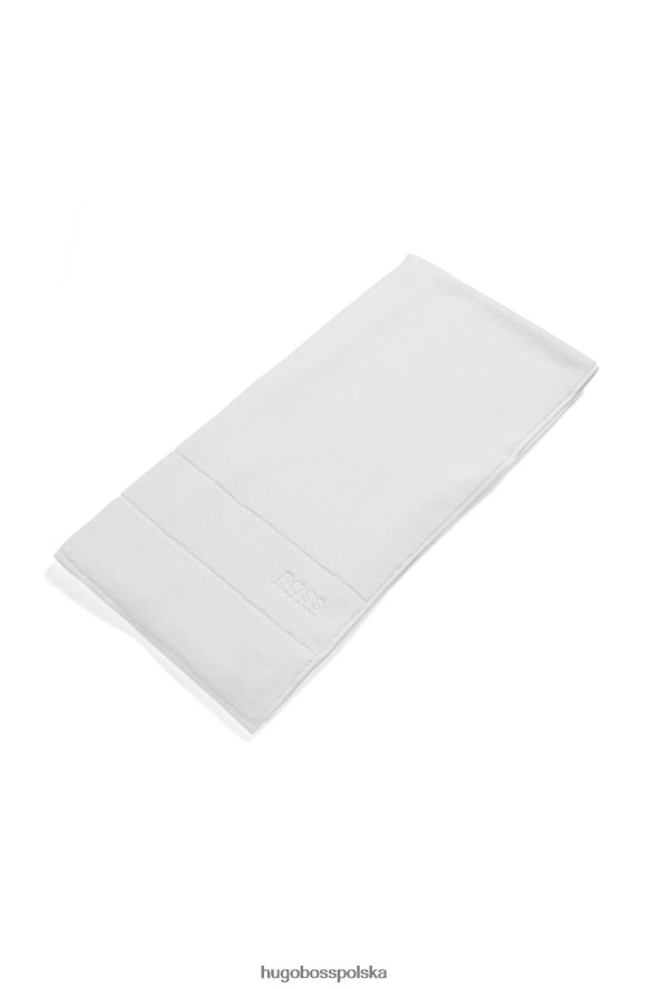 Hugo Boss Ręcznik kąpielowy z egipskiej bawełny z kontrastowym logo Hugo w kolorze białym biały R0X0H65787