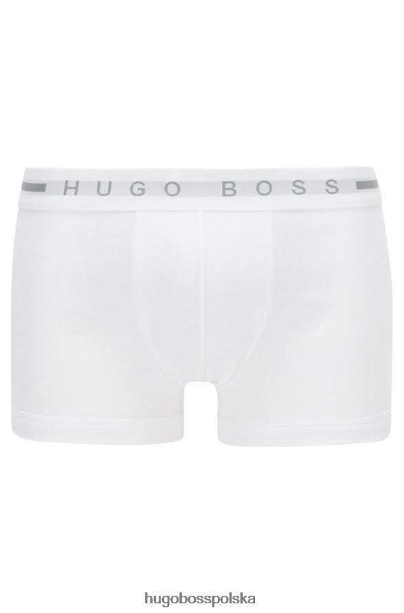 Hugo Boss bokserki 50377702 białe biało-czarny R0X0H6646