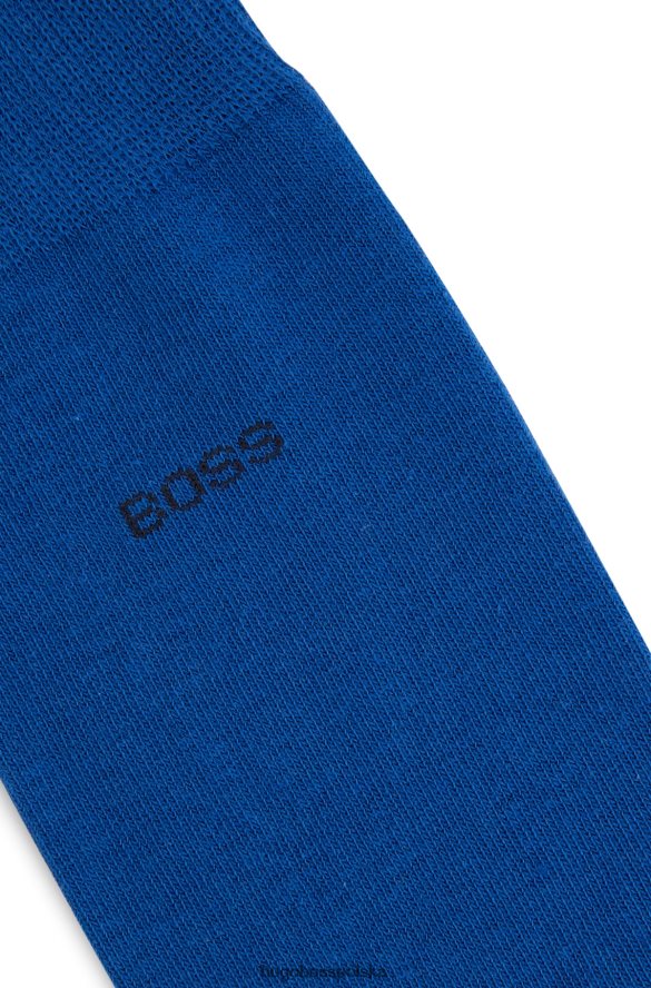 Hugo Boss czerwony hugo pięciopak skarpetek o regularnej długości z mieszanki bawełny czerwony/niebieski/ciemnoniebieski R0X0H62010