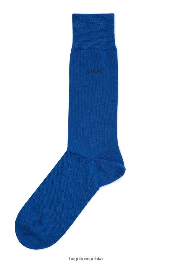 Hugo Boss czerwony hugo pięciopak skarpetek o regularnej długości z mieszanki bawełny czerwony/niebieski/ciemnoniebieski R0X0H62010