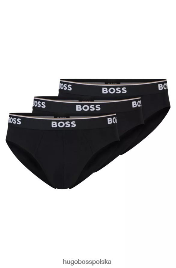 Hugo Boss figi 3p power nr 50475273 czarne czarny/biały/szary R0X0H6494