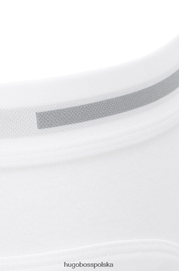 Hugo Boss figi 50377701 białe biało-czarny R0X0H6647