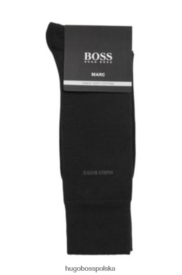 Hugo Boss skarpetki do sukienki marc 50388436 czarne czarny/granatowy R0X0H6596