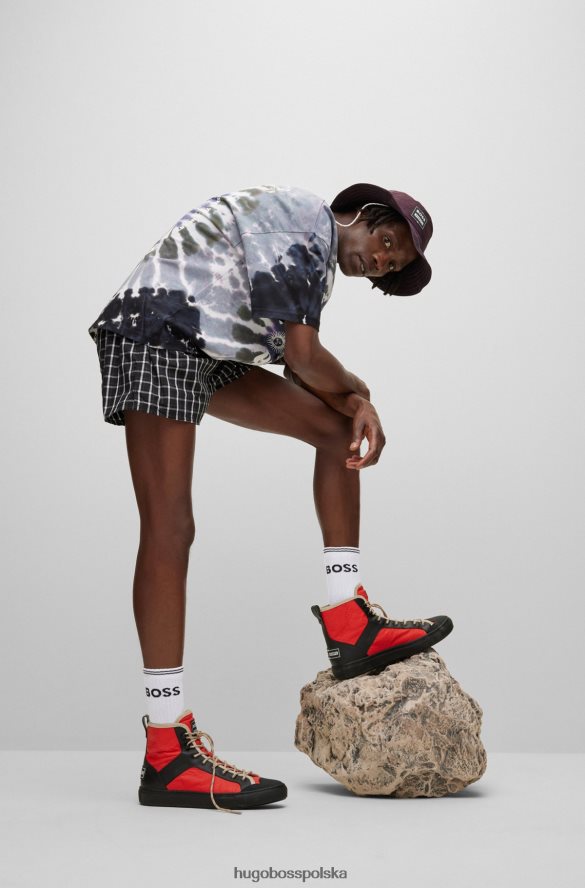 Hugo Boss skarpetki ćwierć długości x phipps biały R0X0H64349