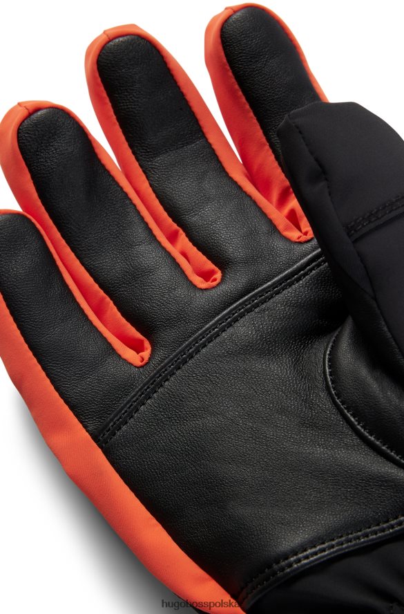 Hugo Boss x rękawiczki Perfect Moment czarny R0X0H65852
