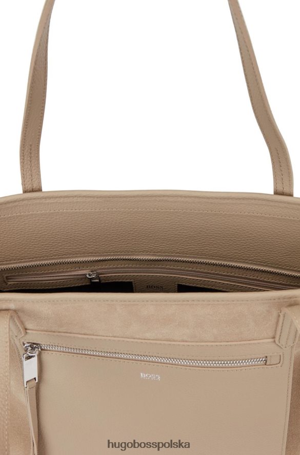 Hugo Boss Carrie Shopper 50453982 beżowy beżowy R0X0H6859