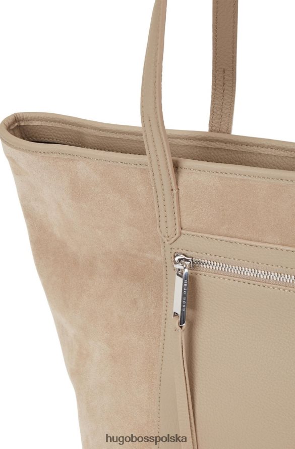 Hugo Boss Carrie Shopper 50453982 beżowy beżowy R0X0H6859