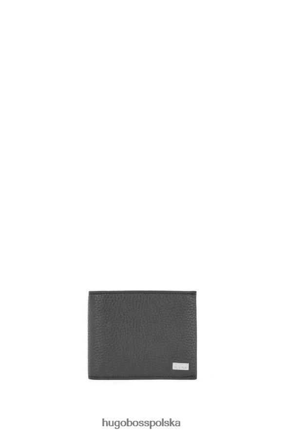Hugo Boss Portfel potrójny Crosstown 50441646 czarny czarny R0X0H6603