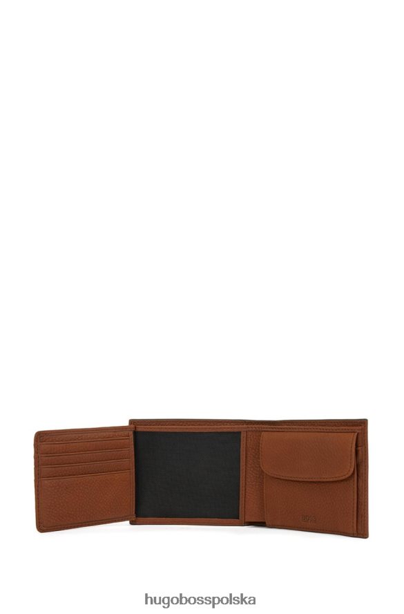 Hugo Boss Portfel potrójny Crosstown 50451811 tan dębnik R0X0H6602