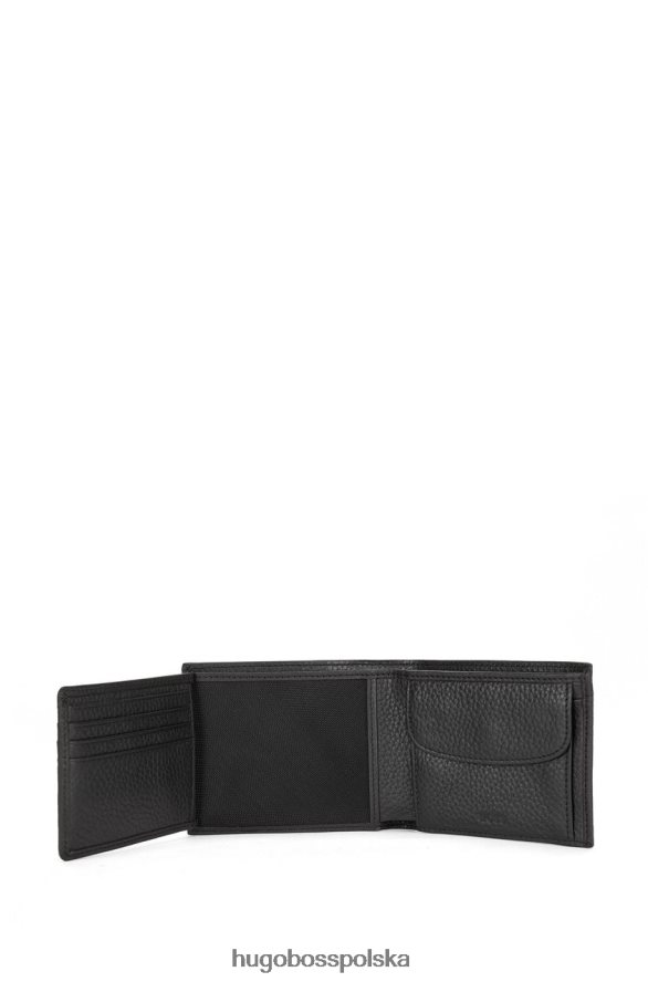 Hugo Boss Portfel potrójny Crosstown 50470462 czarny czarny/granatowy R0X0H6554