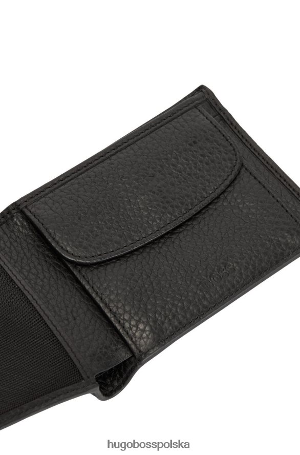 Hugo Boss Portfel potrójny Crosstown 50470462 czarny czarny/granatowy R0X0H6554