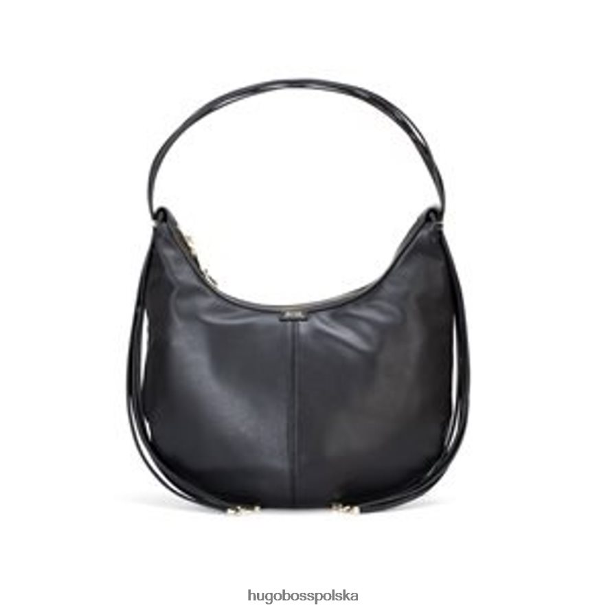 Hugo Boss Torba hobo Lily 50449153 czarna czarny R0X0H6868