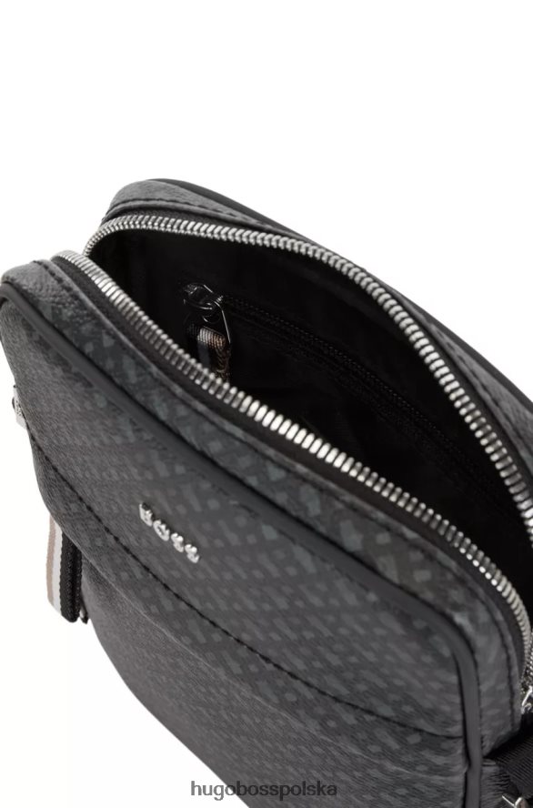 Hugo Boss Torba reporterska Byron 50472928 czarna czarny R0X0H6480