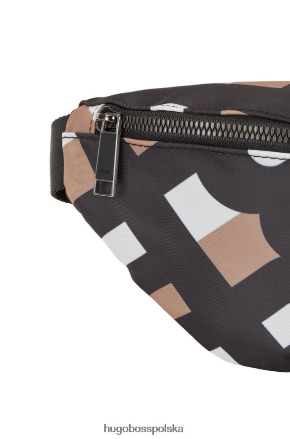 Hugo Boss Zaczep do torby na pasek 50471524 wzorzysty wzorzyste R0X0H6541