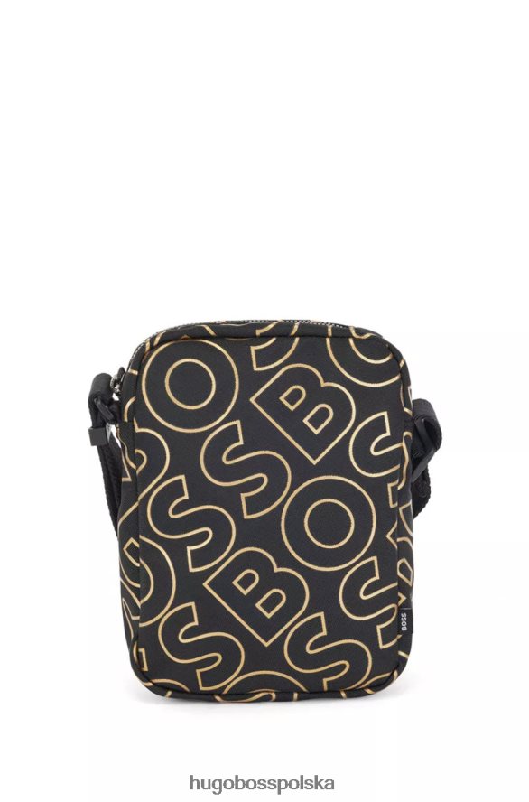 Hugo Boss Zaczep do torby reporterskiej 50475669 czarny czarny R0X0H6484