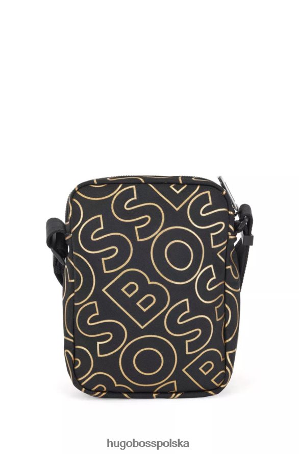 Hugo Boss Zaczep do torby reporterskiej 50475669 czarny czarny R0X0H6484