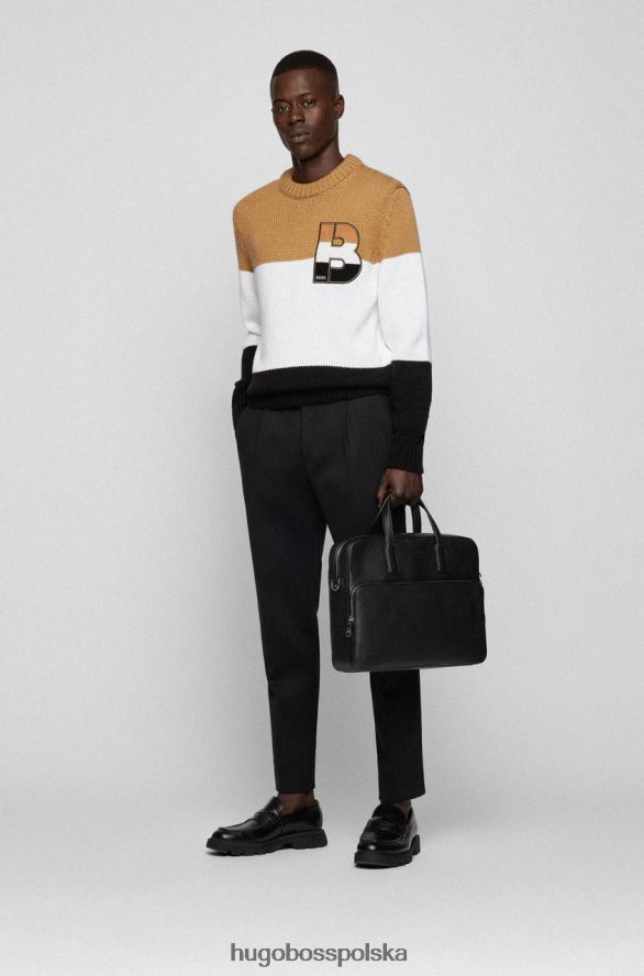 Hugo Boss bagaż crosstown 50470467 czarny czarny R0X0H6547