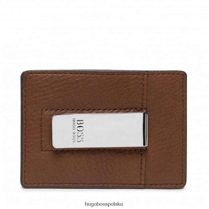 Hugo Boss klips na banknoty crosstown 50462120 koniak Koniak R0X0H6566