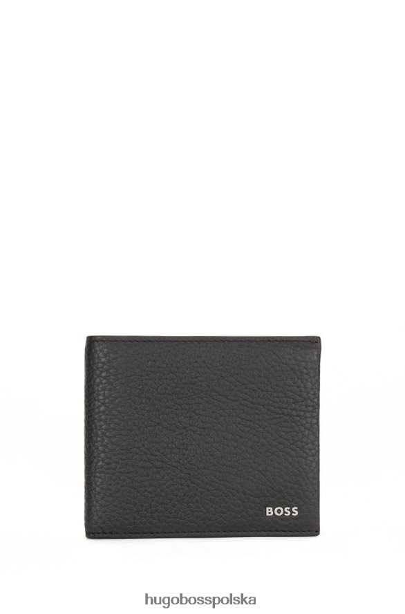 Hugo Boss portfel na karty Crosstown 50470463 czarny czarny/granatowy/średnibeż R0X0H6549