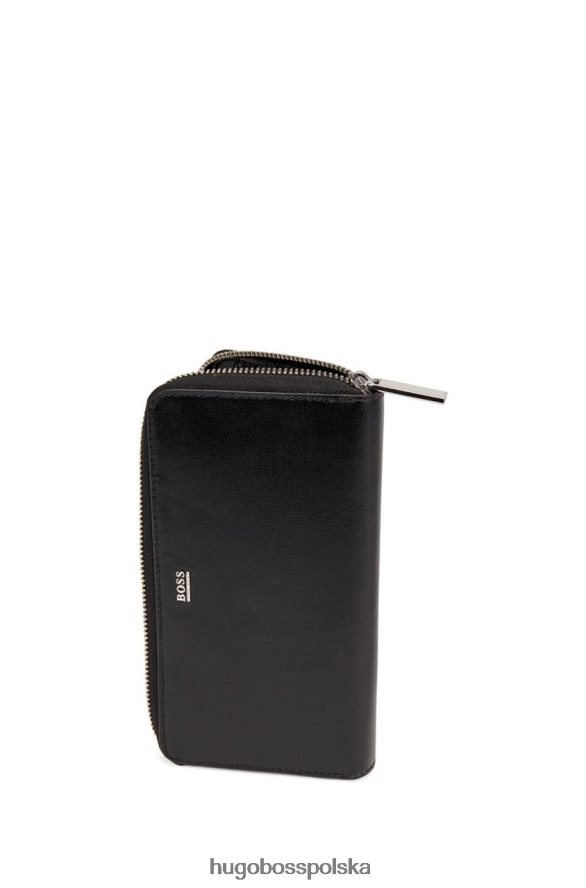 Hugo Boss portfel nathalie portfel 50441921 czarny czarny R0X0H6857
