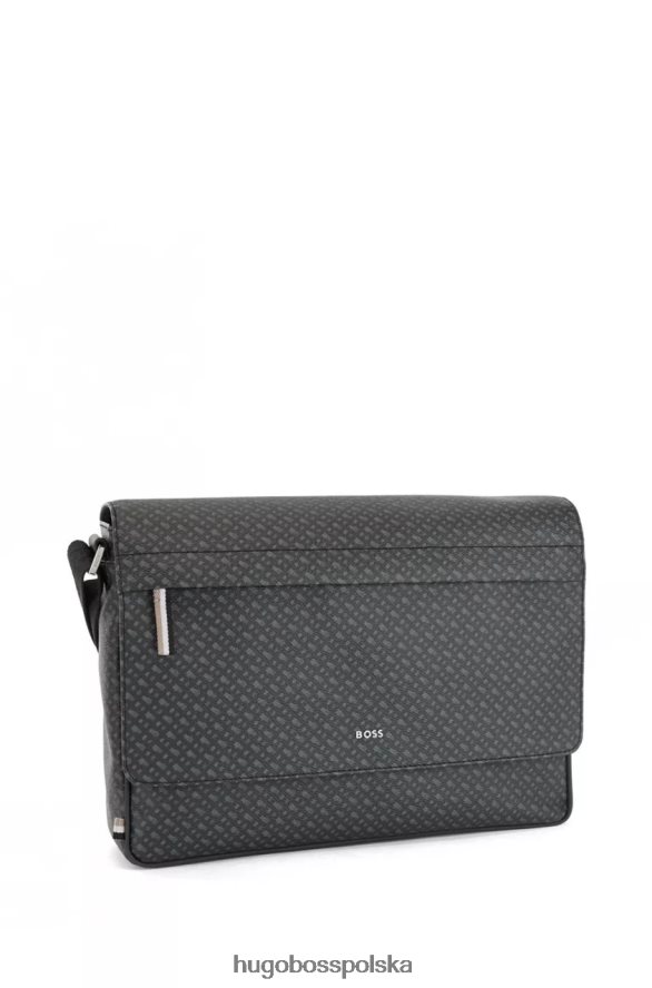 Hugo Boss torba listonoszka byron 50472929 czarna czarny R0X0H6481
