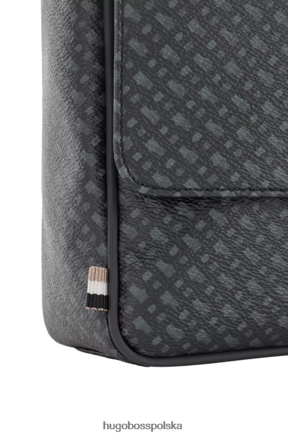 Hugo Boss torba listonoszka byron 50472929 czarna czarny R0X0H6481