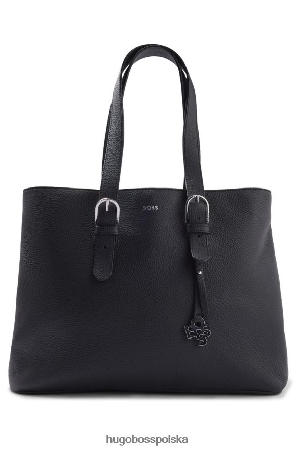 Hugo Boss torba robocza szkarłatna 50478044 czarna czarny R0X0H6831