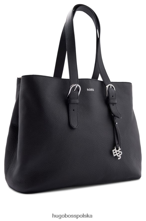 Hugo Boss torba robocza szkarłatna 50478044 czarna czarny R0X0H6831